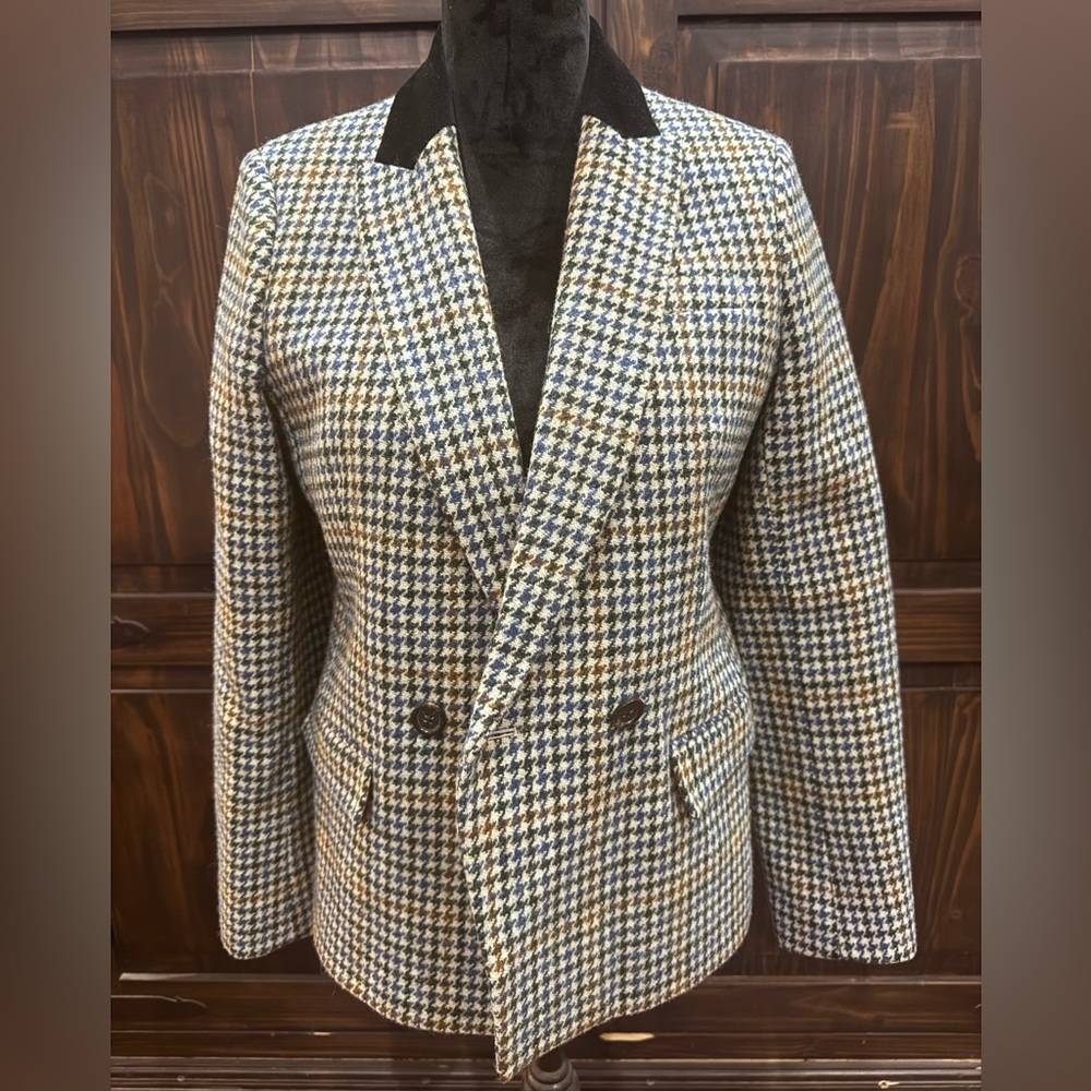 J Crew wool blazer. Size 8